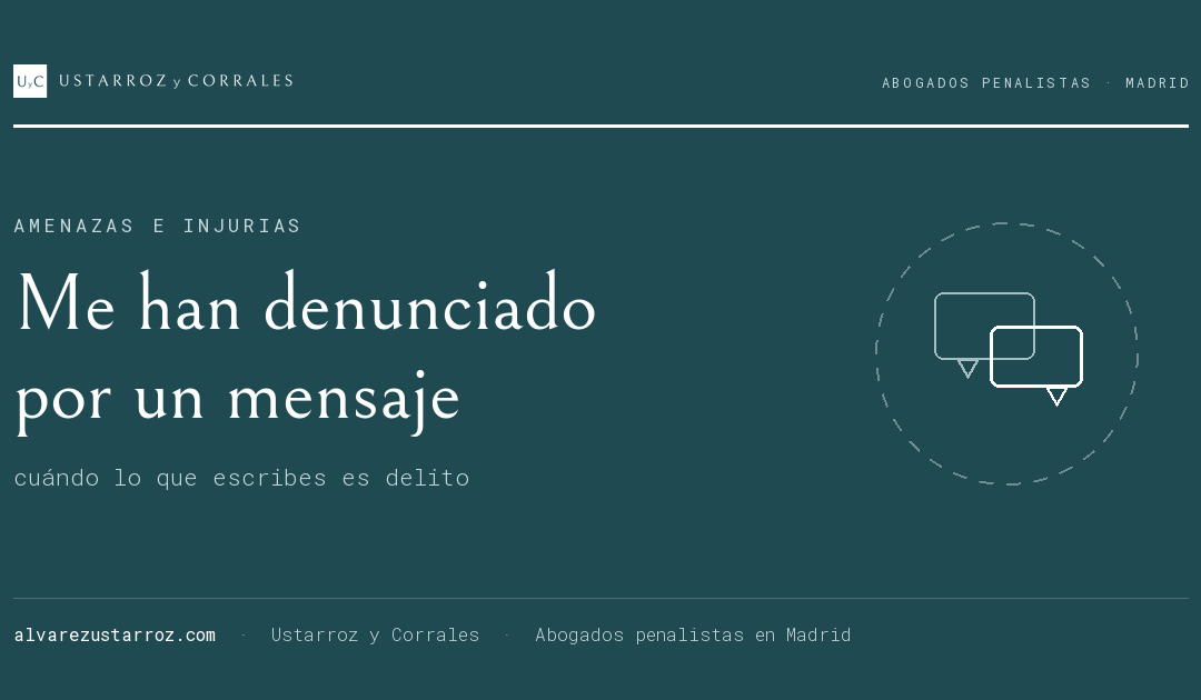 Me han denunciado por algo que escribí en WhatsApp o redes: ¿qué me puede pasar?